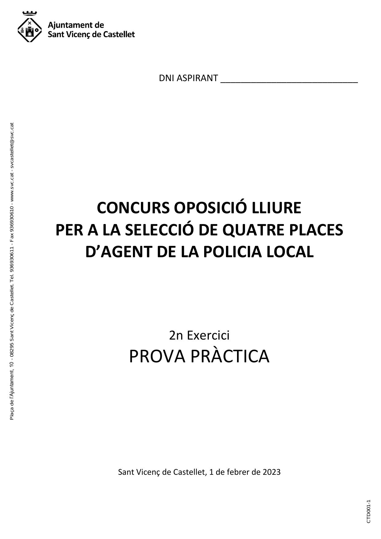 Página 1 de 3 del examen