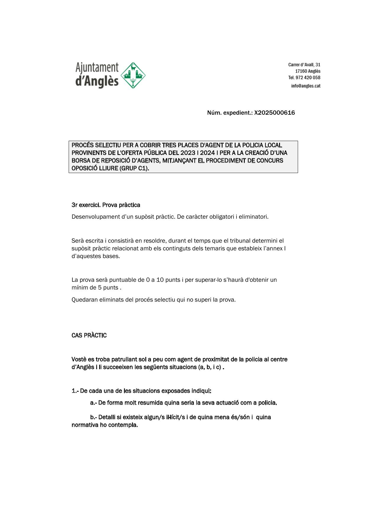 Página 1 de 4 del examen