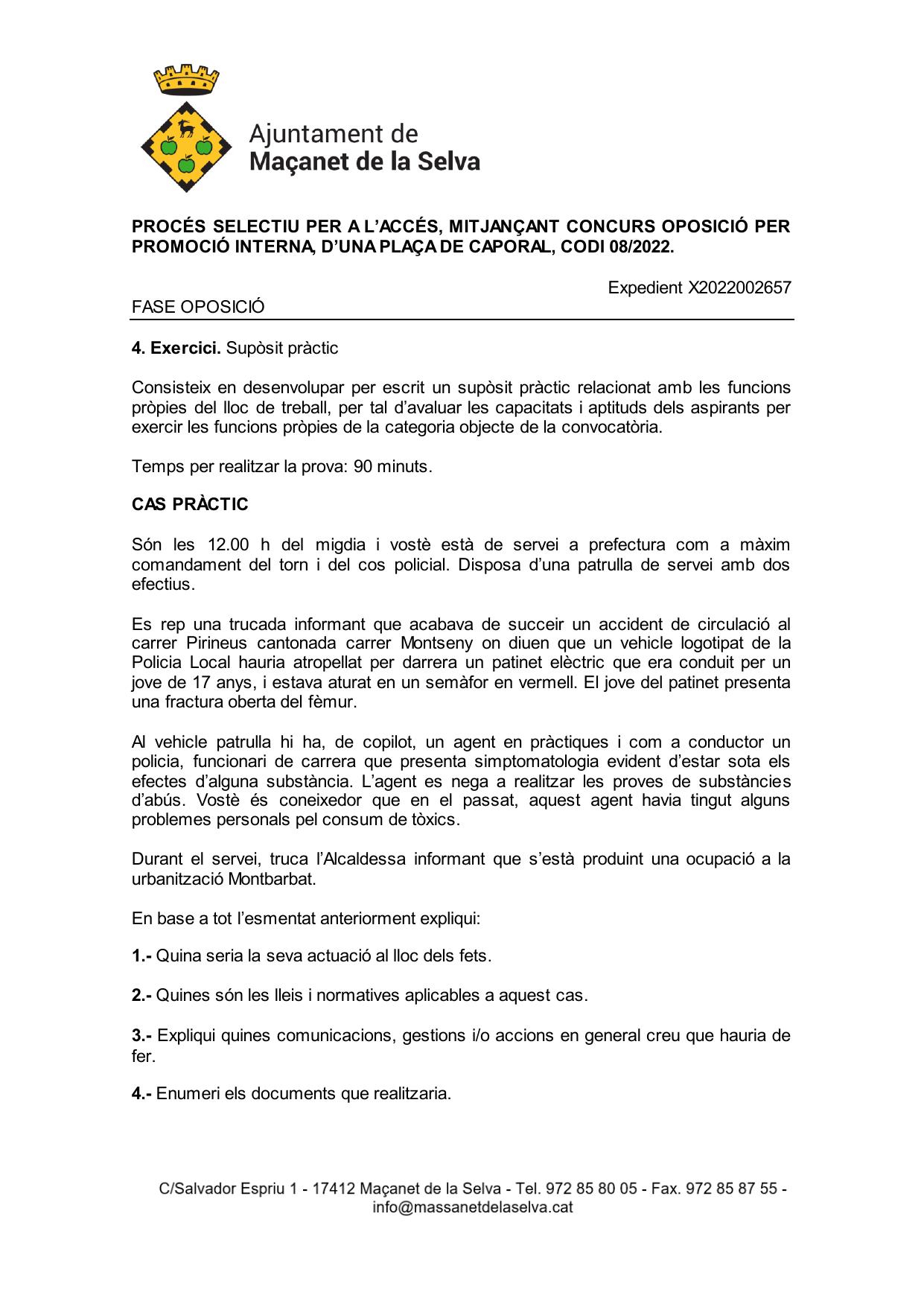 Página 1 de 1 del examen