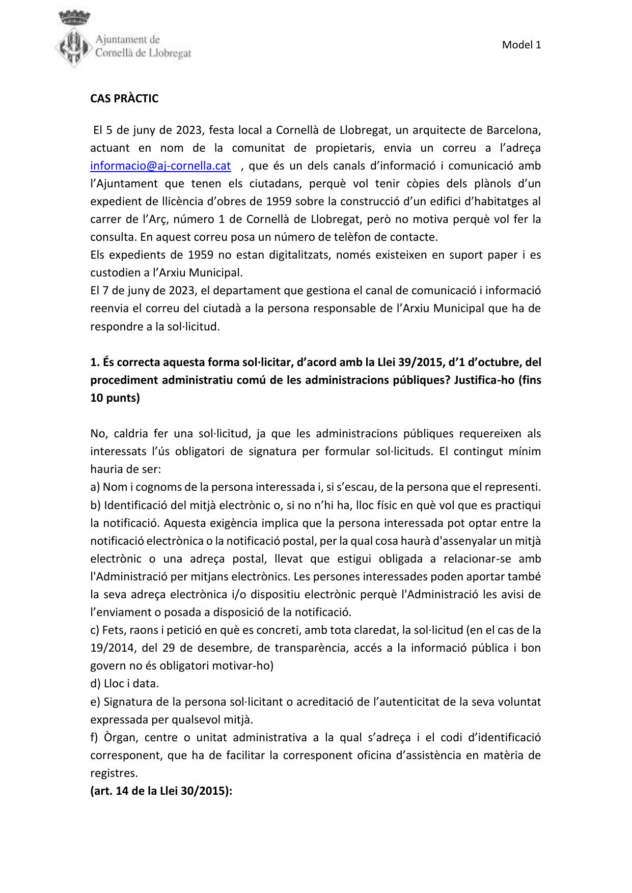 Página 1 de 46 del examen