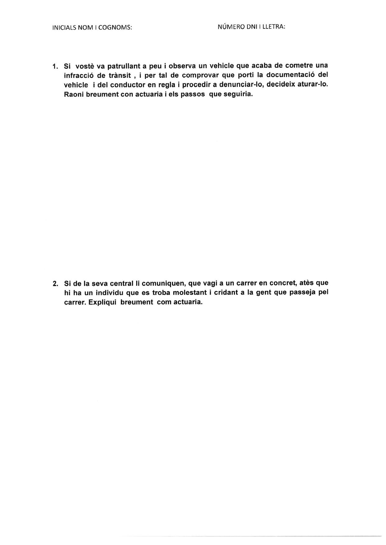 Página 1 de 2 del examen