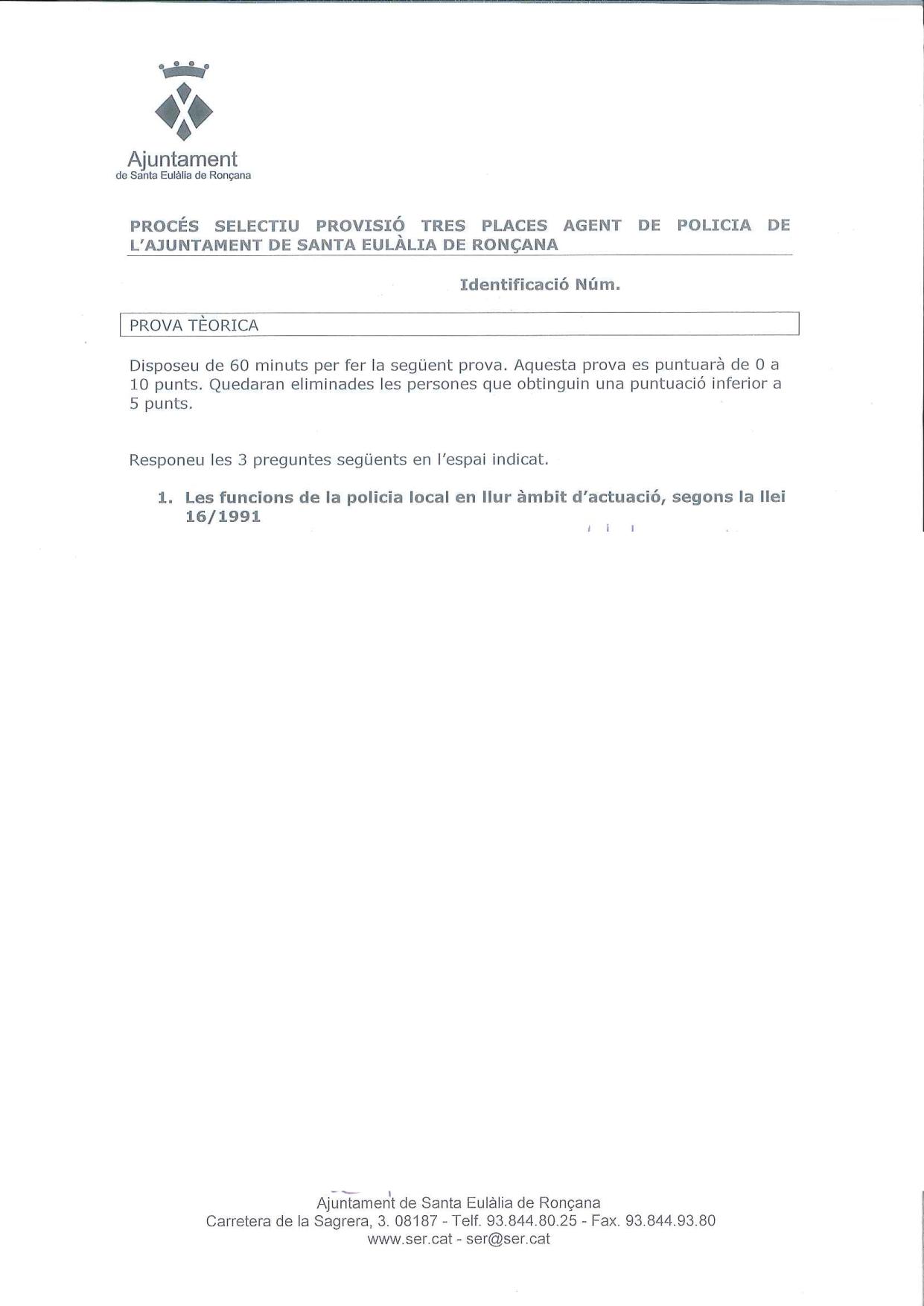 Página 1 de 2 del examen