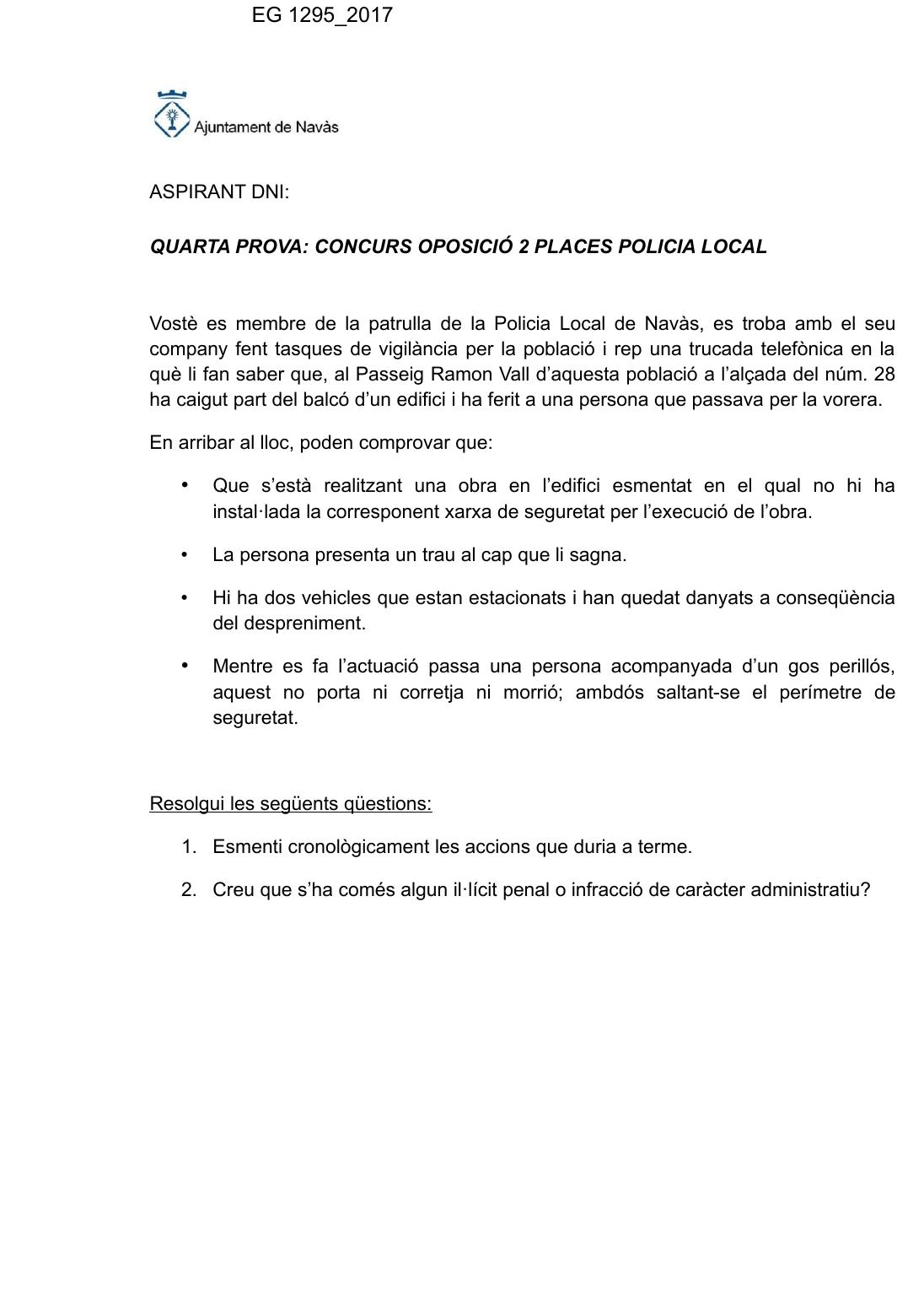 Página 1 de 1 del examen