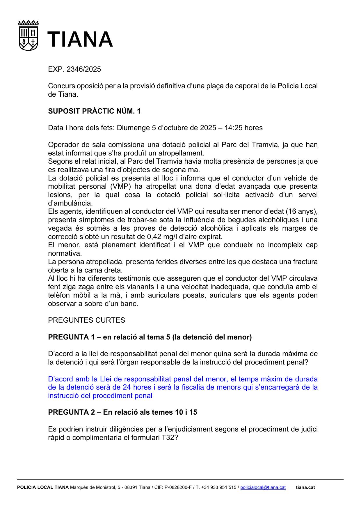 Página 1 de 4 del examen